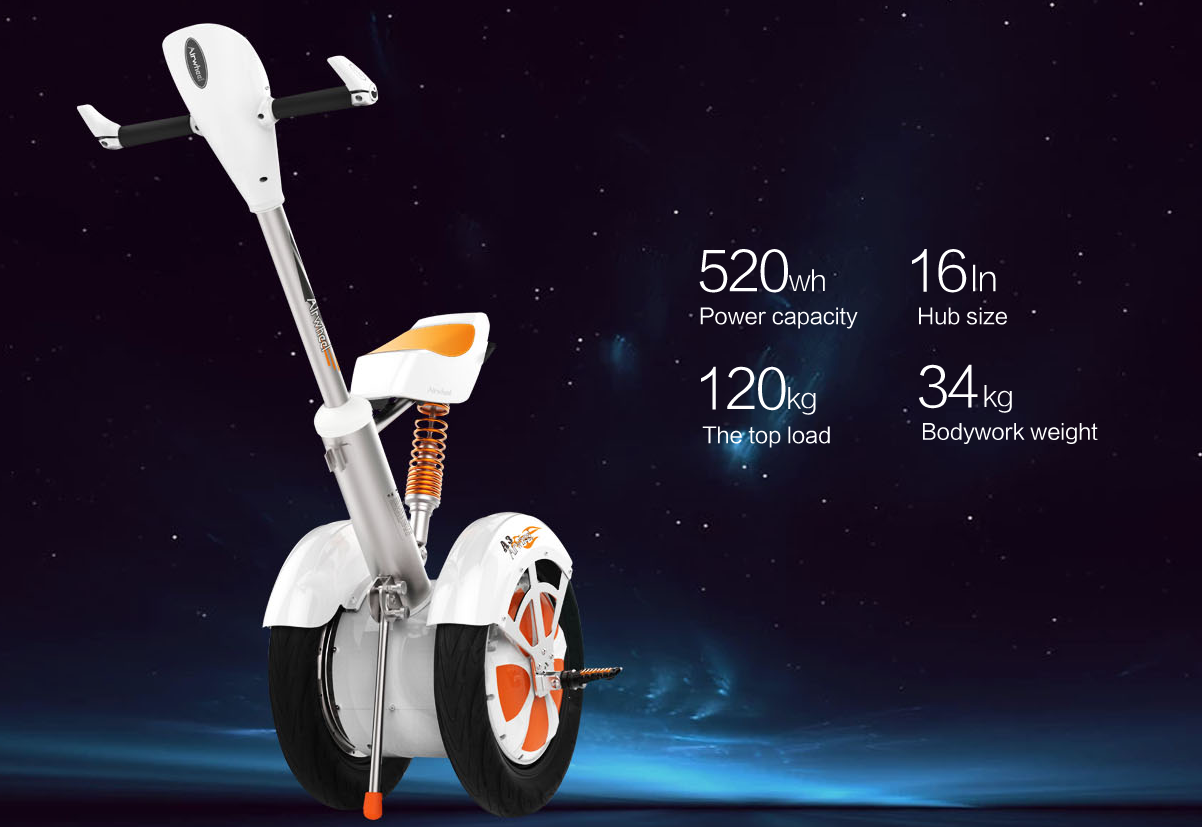 Airwheel A3 Intelligent Self-Balancing Scooter Brings the Best Trip to Riders
