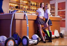 Airwheel Electric Scooter: the Conversation among People, Scooter and City