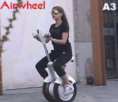 La respuesta es Airwheel A3 scooter de dos ruedas de postura sedente, recién lanzado.